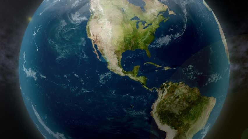 map of Mexico earth