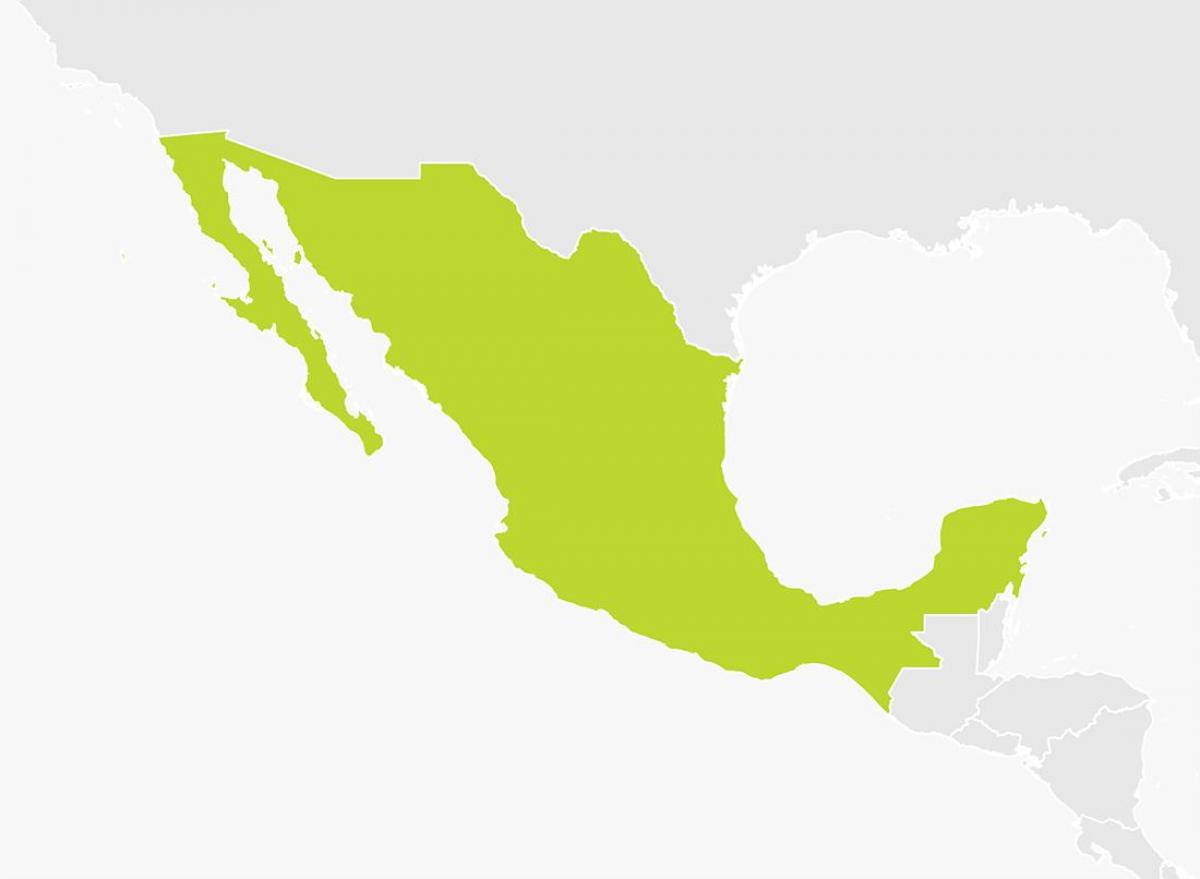 map of Mexico png