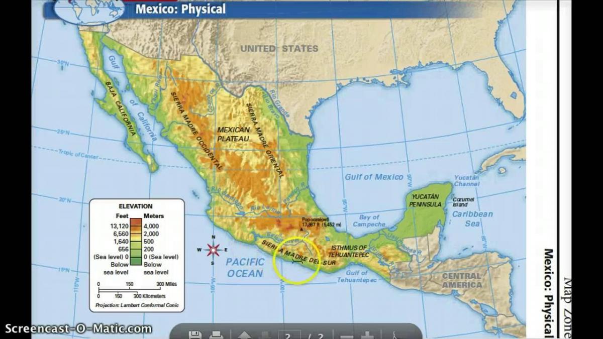 printable-physical-map-of-mexico