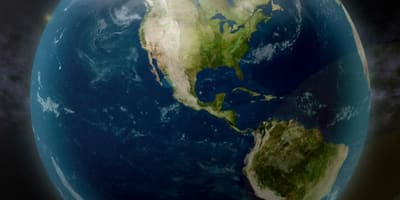 Map of Mexico earth