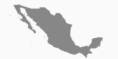 Mexico vector map