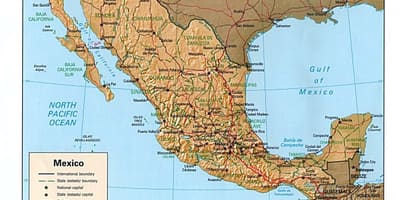 Mexico original map